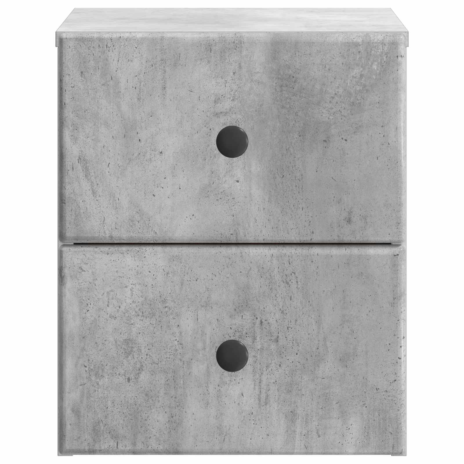 Nástěnný Noční Stolek 2 Pcs Betonově Šedá 34,5 X 33 X 40 Cm