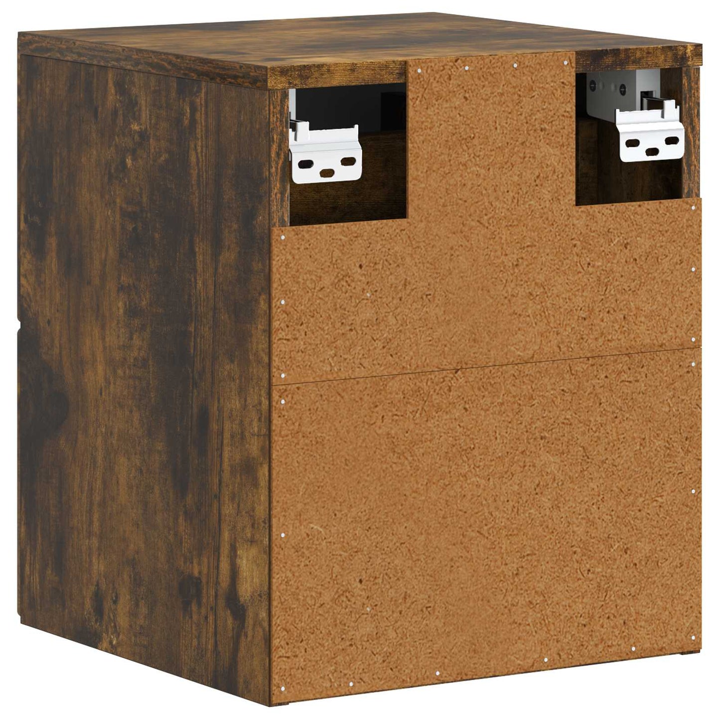 Nástěnný Noční Stolek 2 Pcs Kouřový Dub 34,5 X 33 X 40 Cm