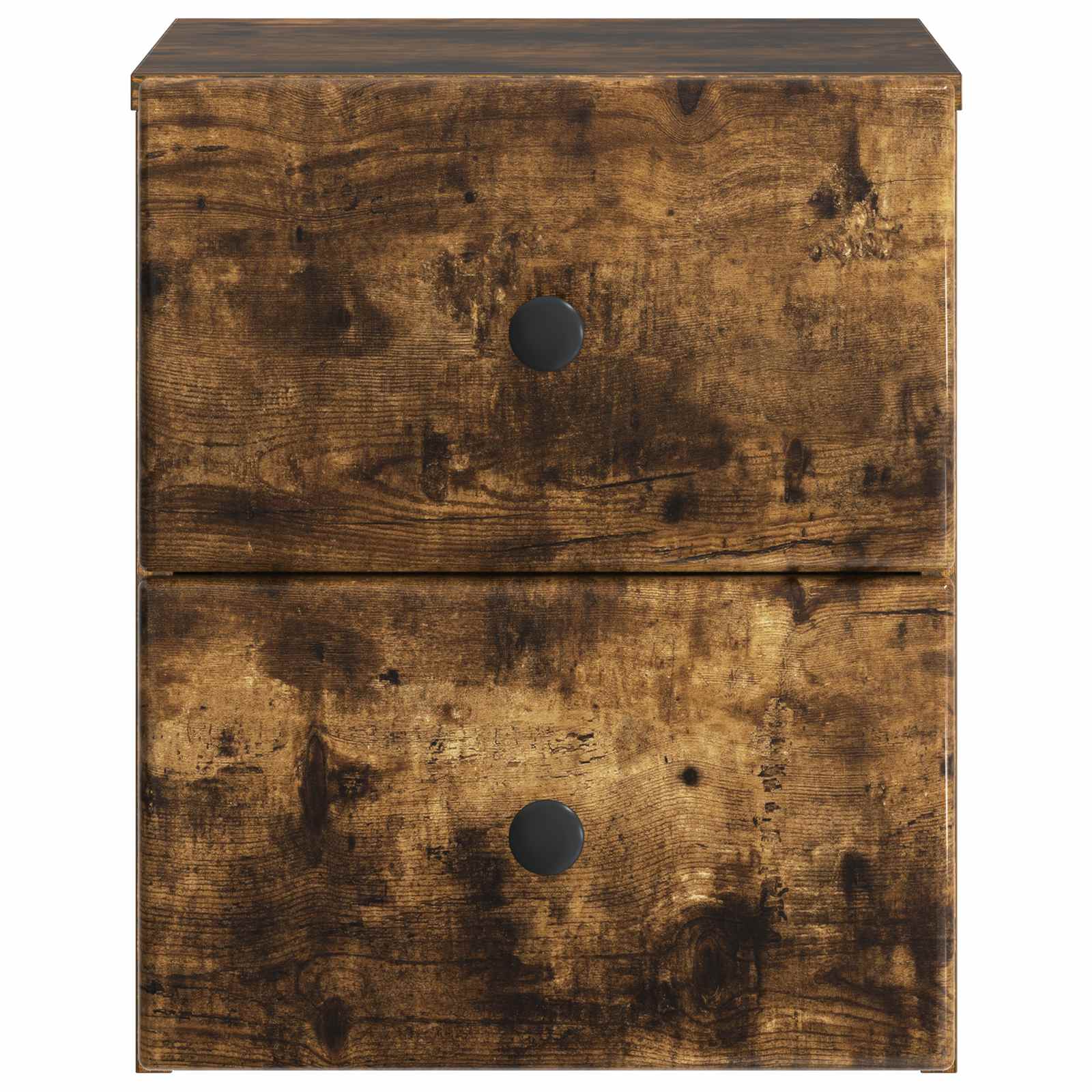 Nástěnný Noční Stolek 2 Pcs Kouřový Dub 34,5 X 33 X 40 Cm