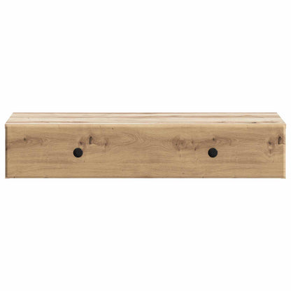 Nástěnný Boční Stůl 87,5 X 34,5 X 17 Cm Kompozitní Dřevo