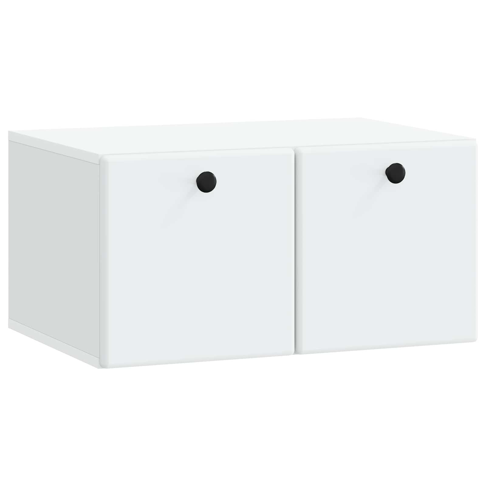 Nástěnná Tv Skříň 59,5 X 41 X 30 Cm Bílá Kompozitní Dřevo