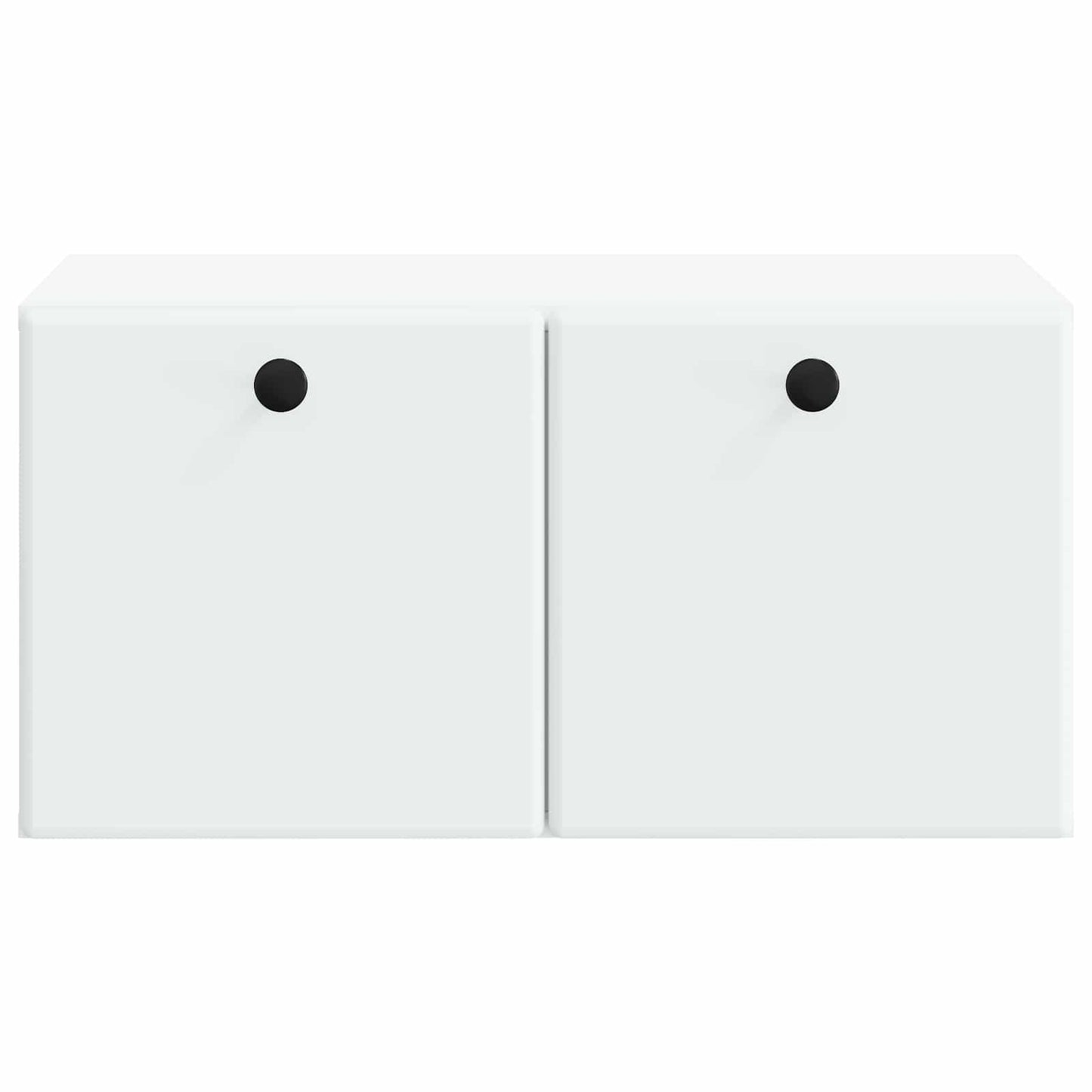 Nástěnná Tv Skříň 59,5 X 41 X 30 Cm Bílá Kompozitní Dřevo