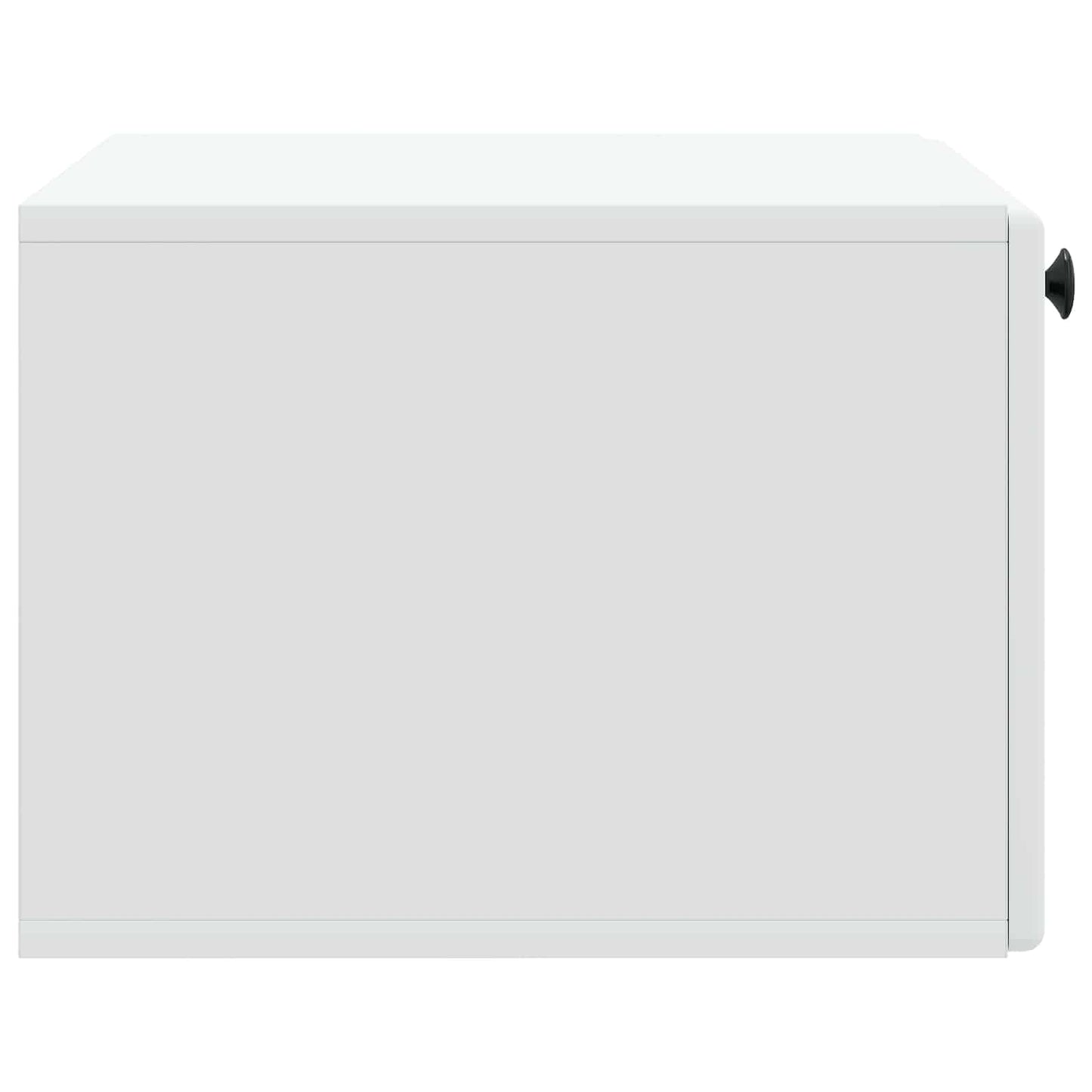 Nástěnná Tv Skříň 59,5 X 41 X 30 Cm Bílá Kompozitní Dřevo