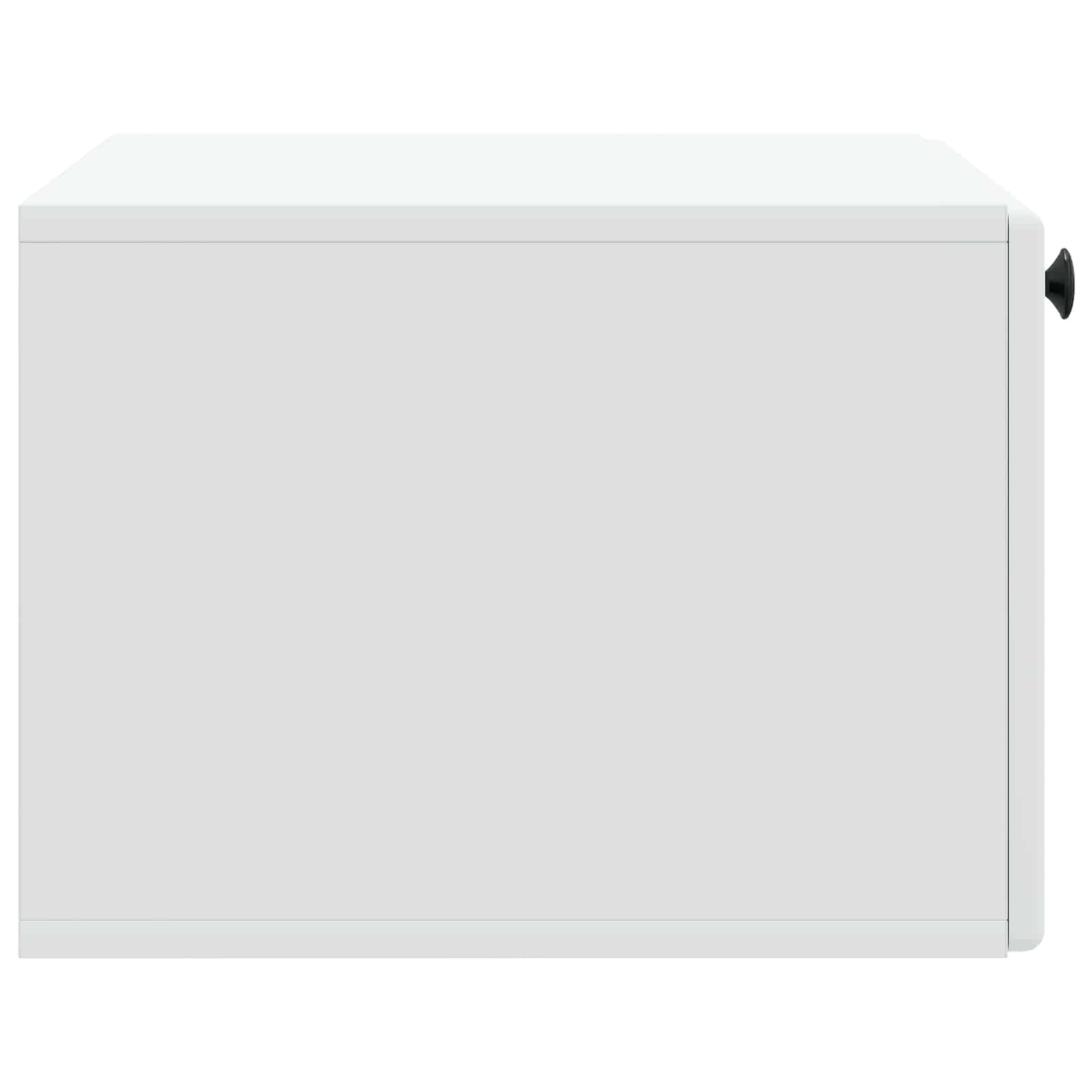 Nástěnná Tv Skříň 59,5 X 41 X 30 Cm Bílá Kompozitní Dřevo