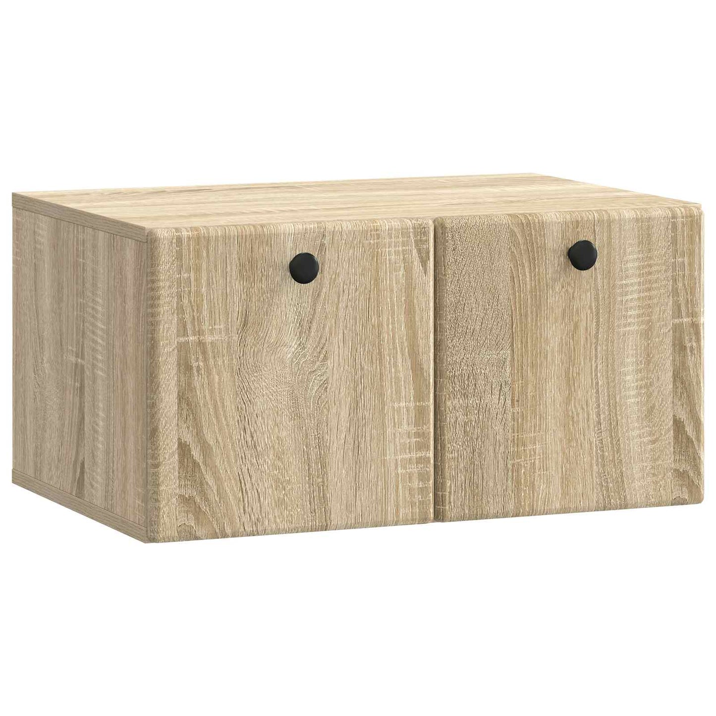 Nástěnná Tv Skříň 59,5 X 41 X 30 Cm Dub Sonoma Kompozitní Dřevo