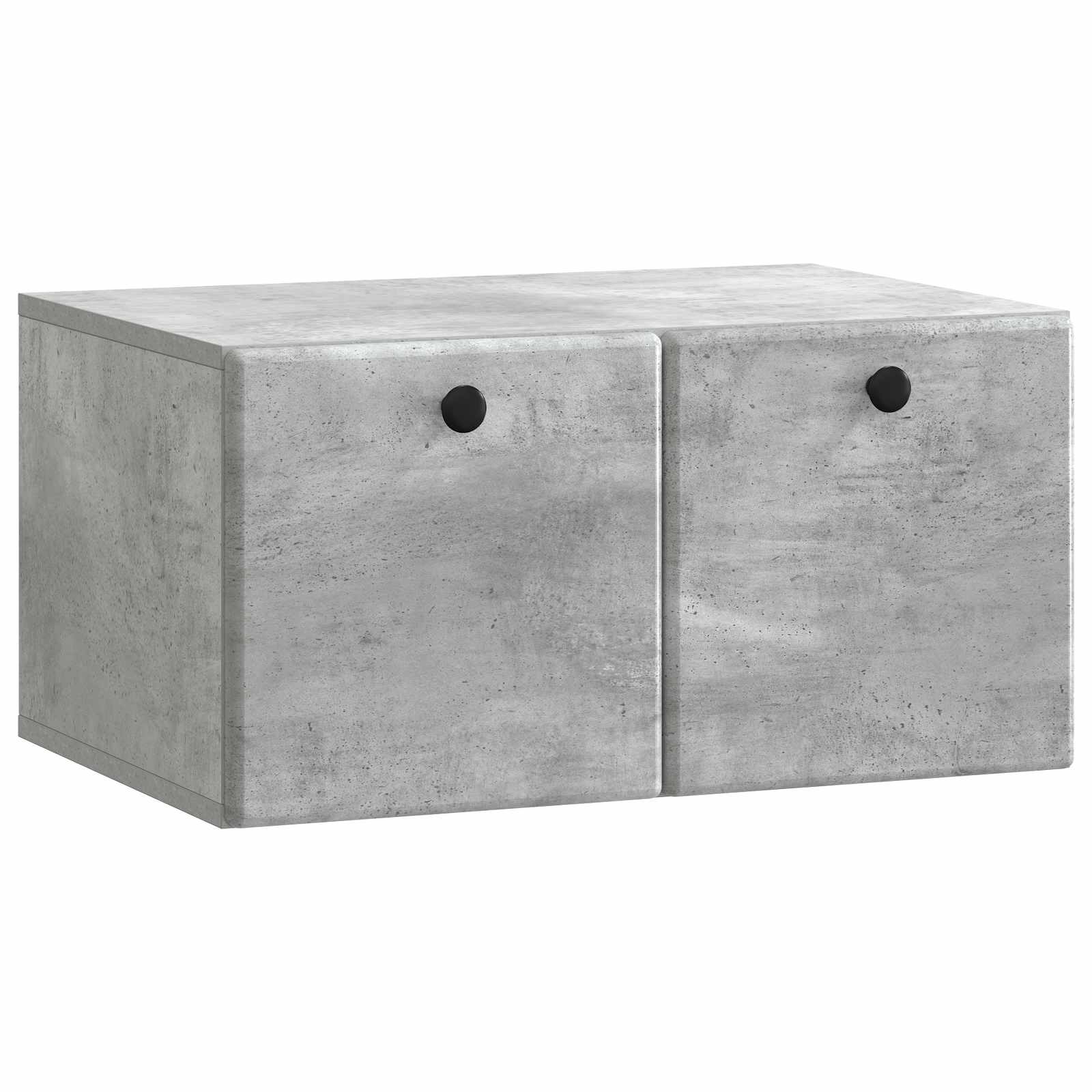 Nástěnná Tv Skříň 59,5 X 41 X 30 Cm Betonově Šedá