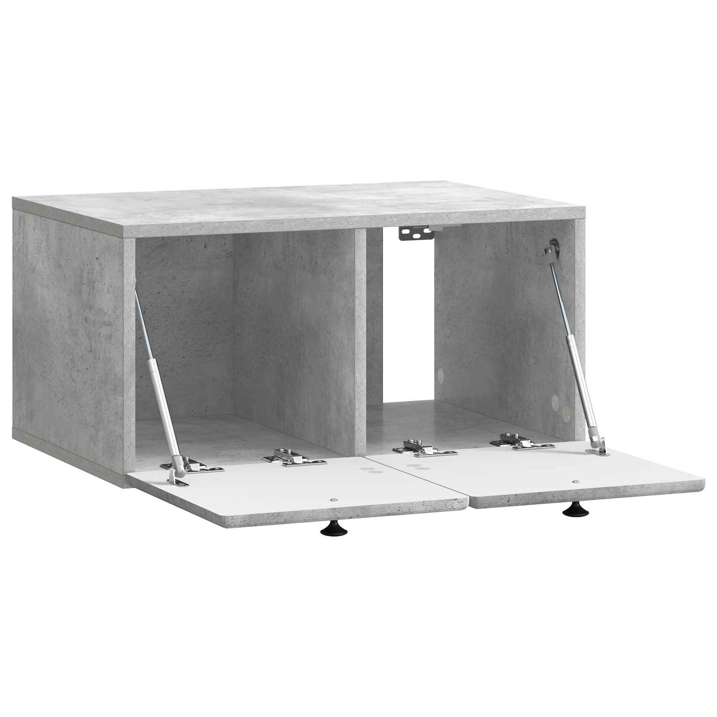 Nástěnná Tv Skříň 59,5 X 41 X 30 Cm Betonově Šedá