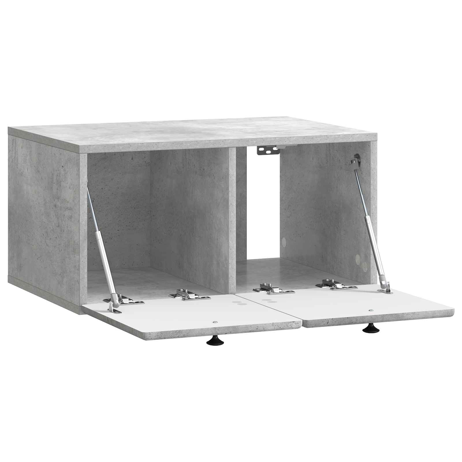 Nástěnná Tv Skříň 59,5 X 41 X 30 Cm Betonově Šedá