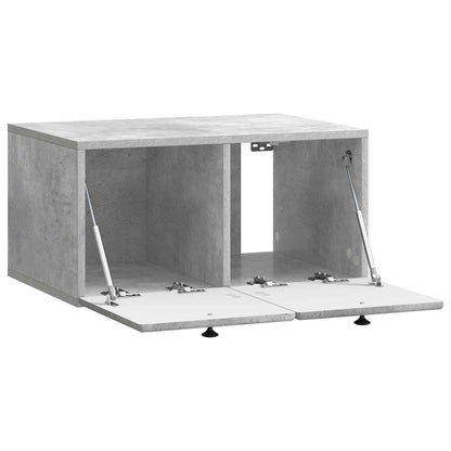 Nástěnná Tv Skříň 59,5 X 41 X 30 Cm Betonově Šedá