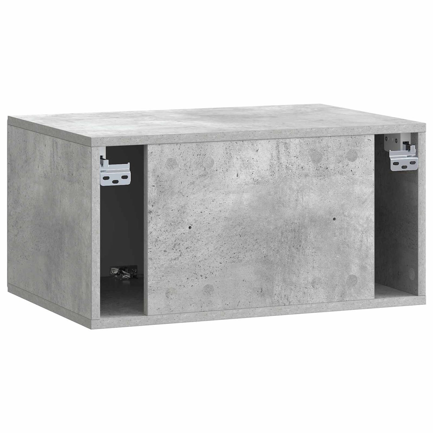 Nástěnná Tv Skříň 59,5 X 41 X 30 Cm Betonově Šedá