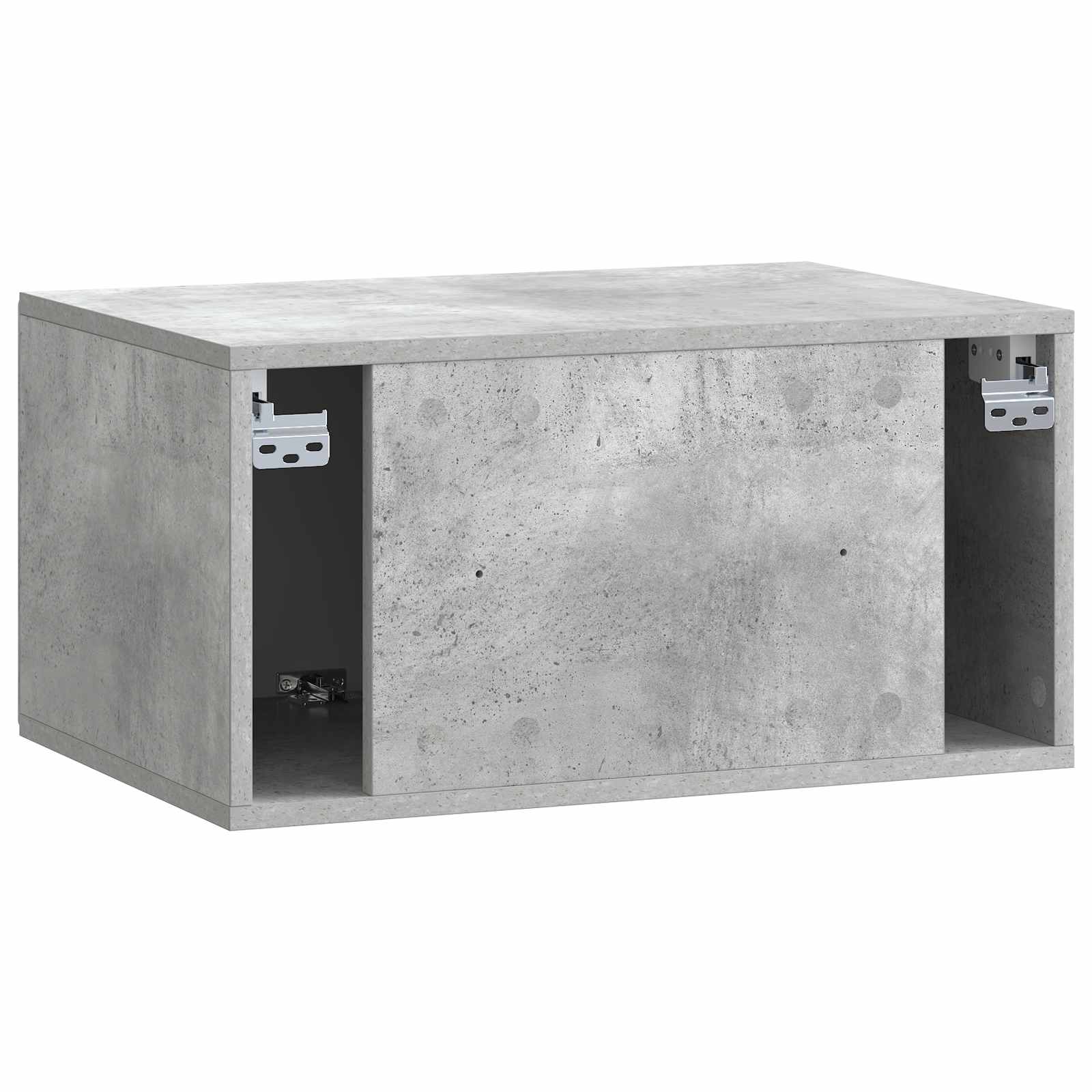 Nástěnná Tv Skříň 59,5 X 41 X 30 Cm Betonově Šedá