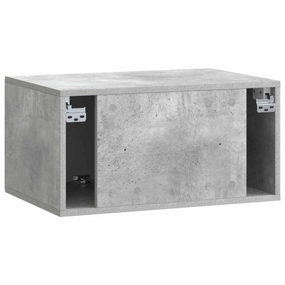Nástěnná Tv Skříň 59,5 X 41 X 30 Cm Betonově Šedá