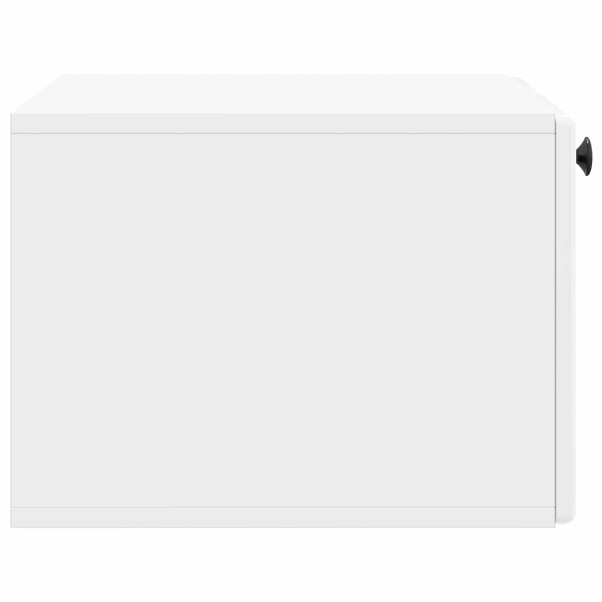 Nástěnná Tv Skříň 59,5 X 41 X 30 Cm Bílá S Vysokým Leskem
