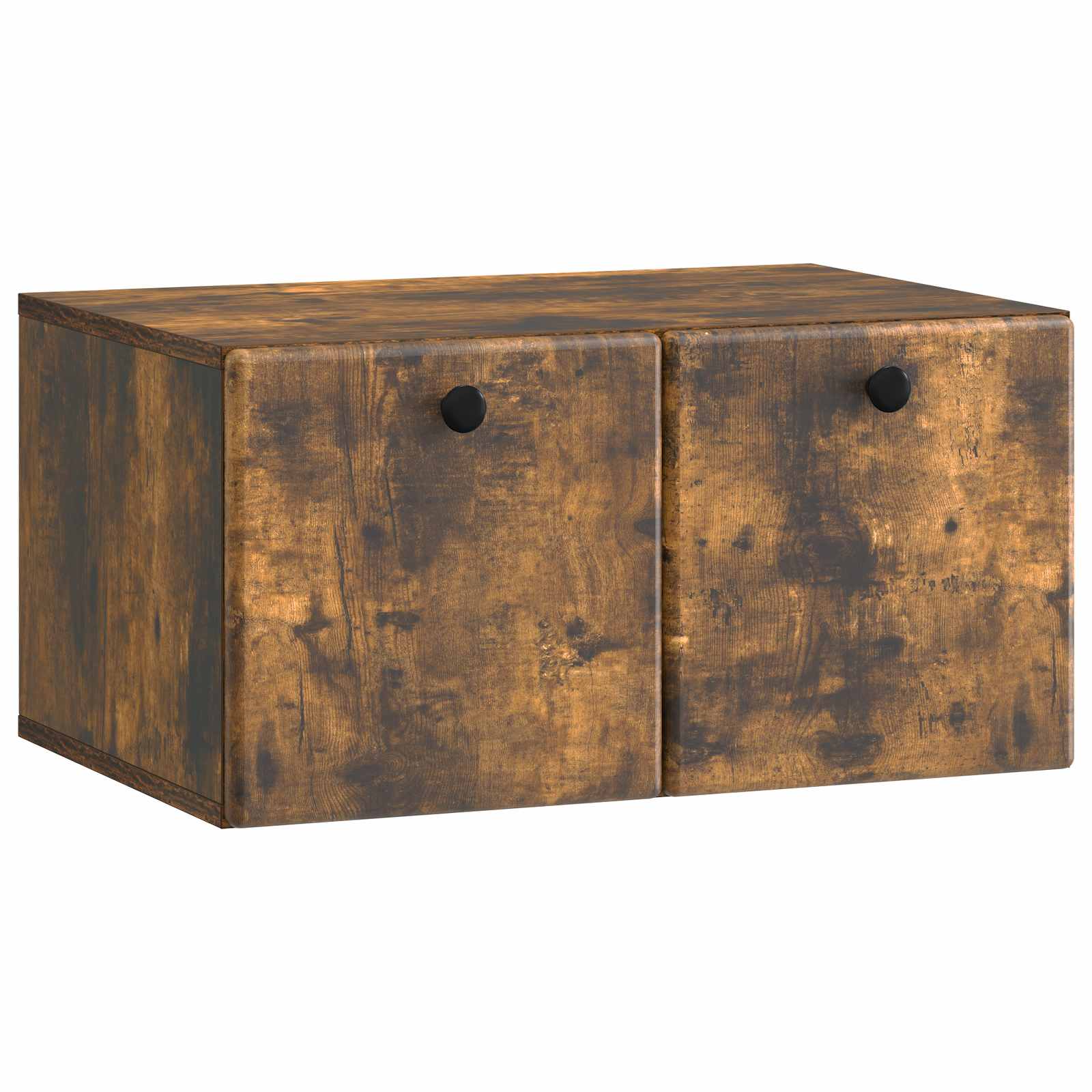 Nástěnná Tv Skříň 59,5 X 41 X 30 Cm Kouřový Dub