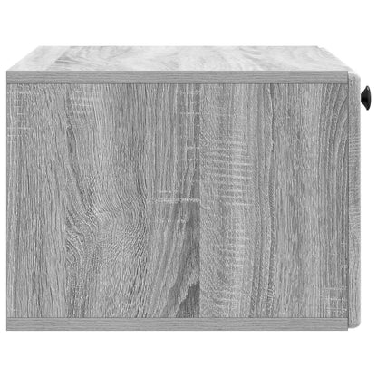 Nástěnná Tv Skříň 59,5 X 41 X 30 Cm Šedý Sonoma