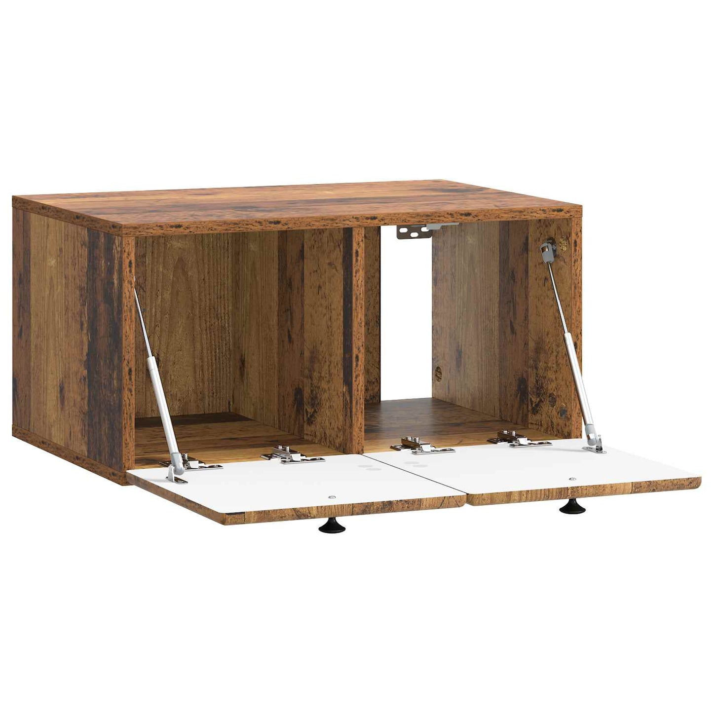 Nástěnná Tv Skříň 59,5 X 41 X 30 Cm Staré Dřevo