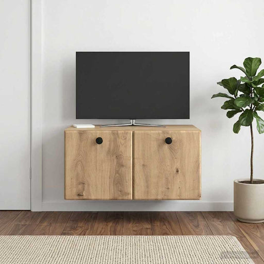 Nástěnná Tv Skříň 59,5 X 41 X 30 Cm Dub Artisan