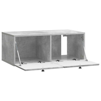 Nástěnná Tv Skříň 78,5 X 41 X 30 Cm Betonově Šedá