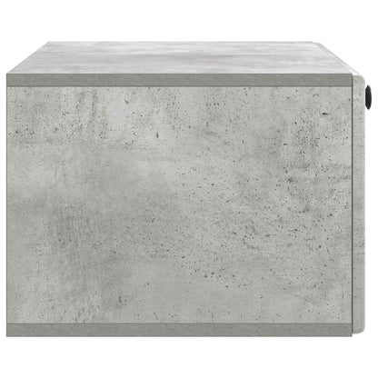 Nástěnná Tv Skříň 78,5 X 41 X 30 Cm Betonově Šedá
