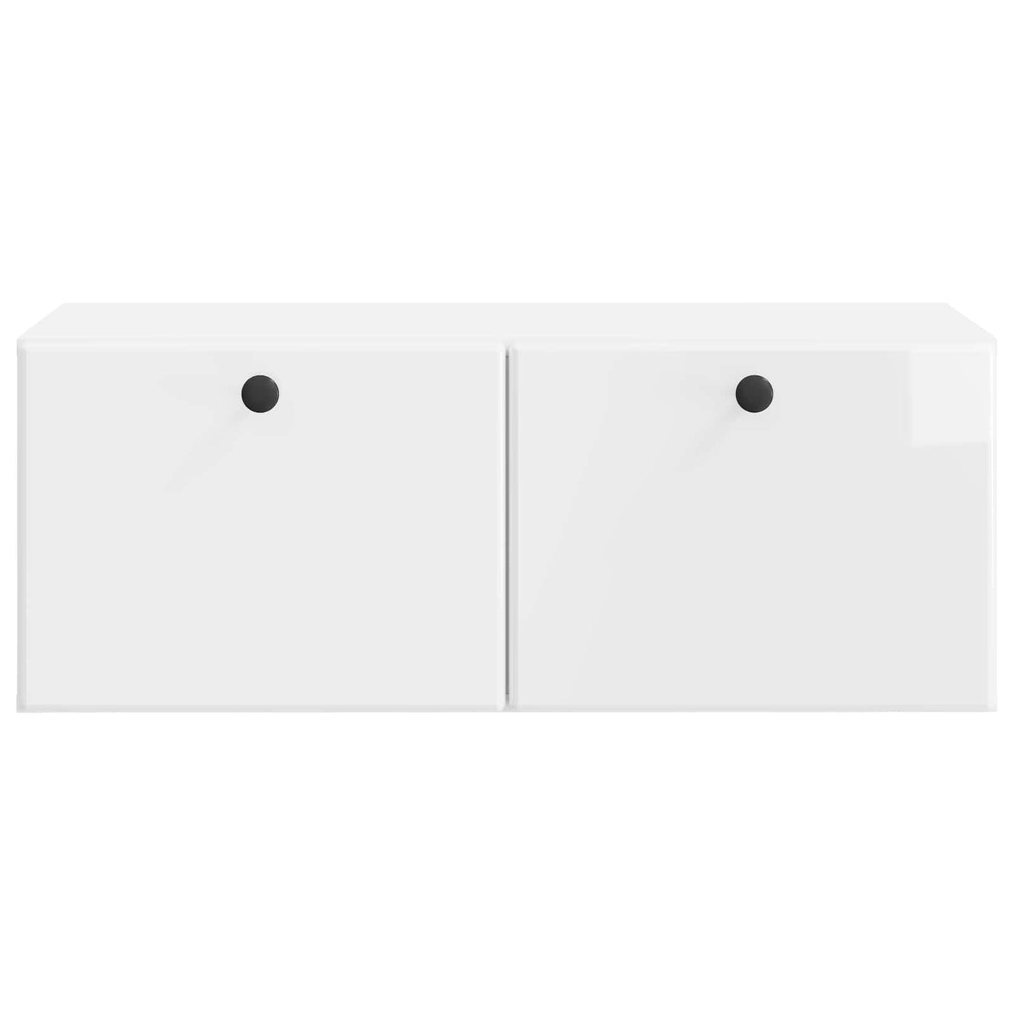 Nástěnná Tv Skříň 78,5 X 41 X 30 Cm Bílá S Vysokým Leskem