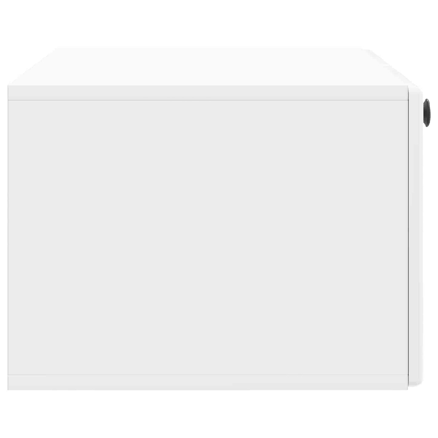 Nástěnná Tv Skříň 78,5 X 41 X 30 Cm Bílá S Vysokým Leskem