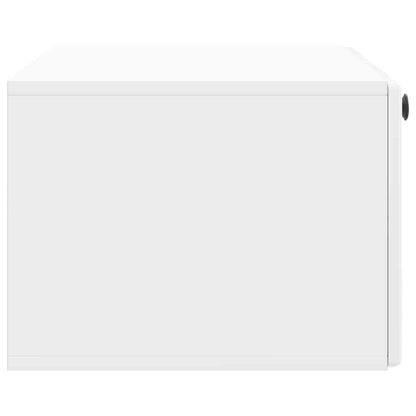 Nástěnná Tv Skříň 78,5 X 41 X 30 Cm Bílá S Vysokým Leskem