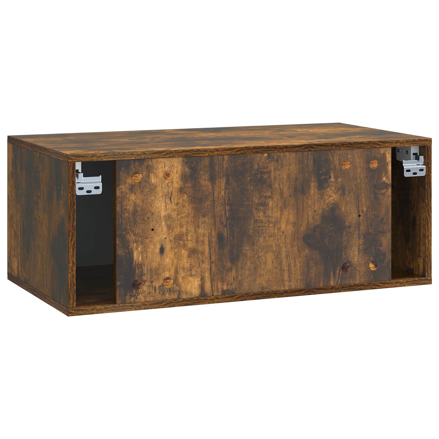 Nástěnná Tv Skříň 78,5 X 41 X 30 Cm Kouřový Dub