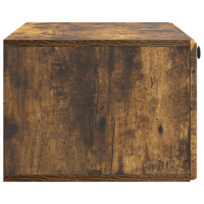 Nástěnná Tv Skříň 78,5 X 41 X 30 Cm Kouřový Dub