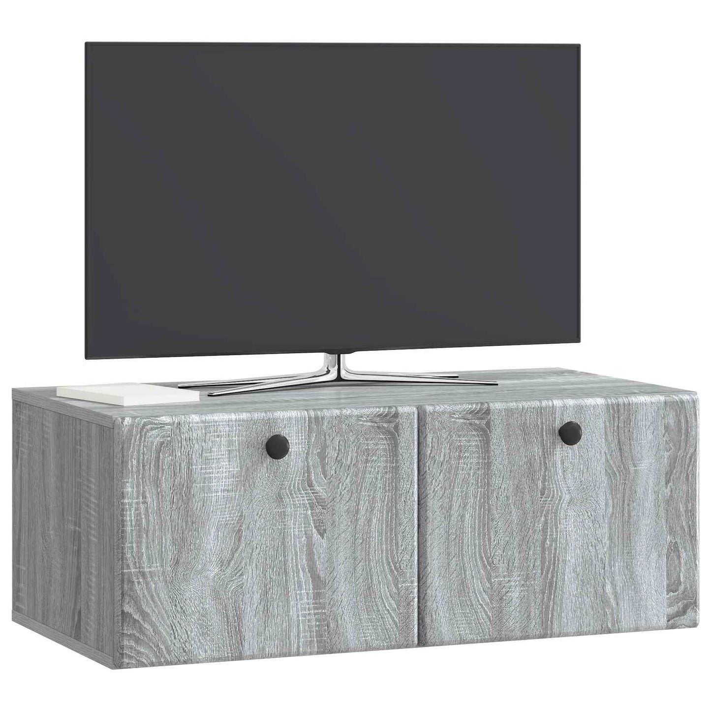 Nástěnná Tv Skříň 78,5 X 41 X 30 Cm Šedý Sonoma