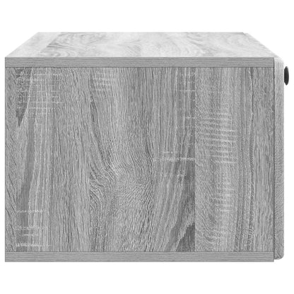 Nástěnná Tv Skříň 78,5 X 41 X 30 Cm Šedý Sonoma