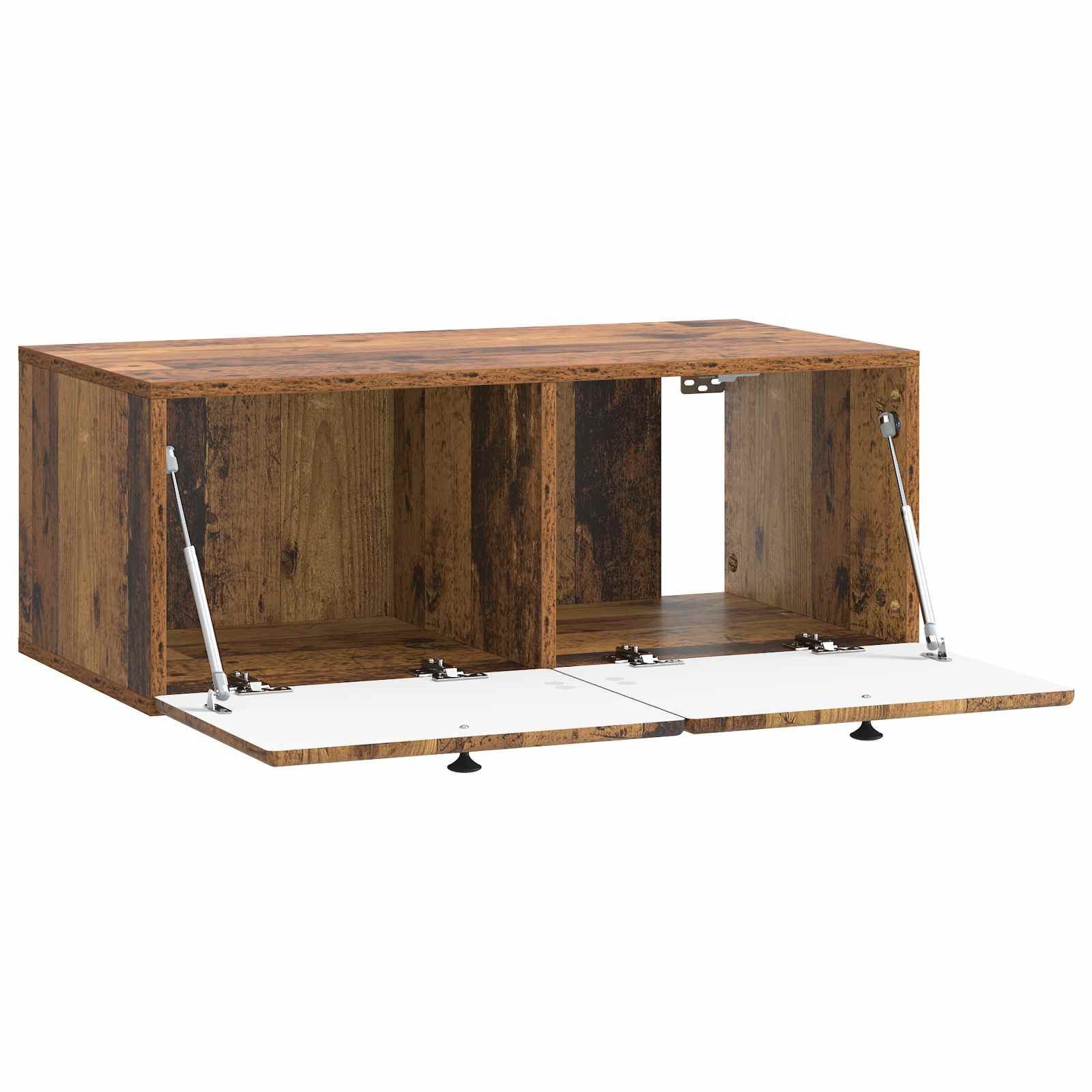 Nástěnná Tv Skříň 78,5 X 41 X 30 Cm Staré Dřevo