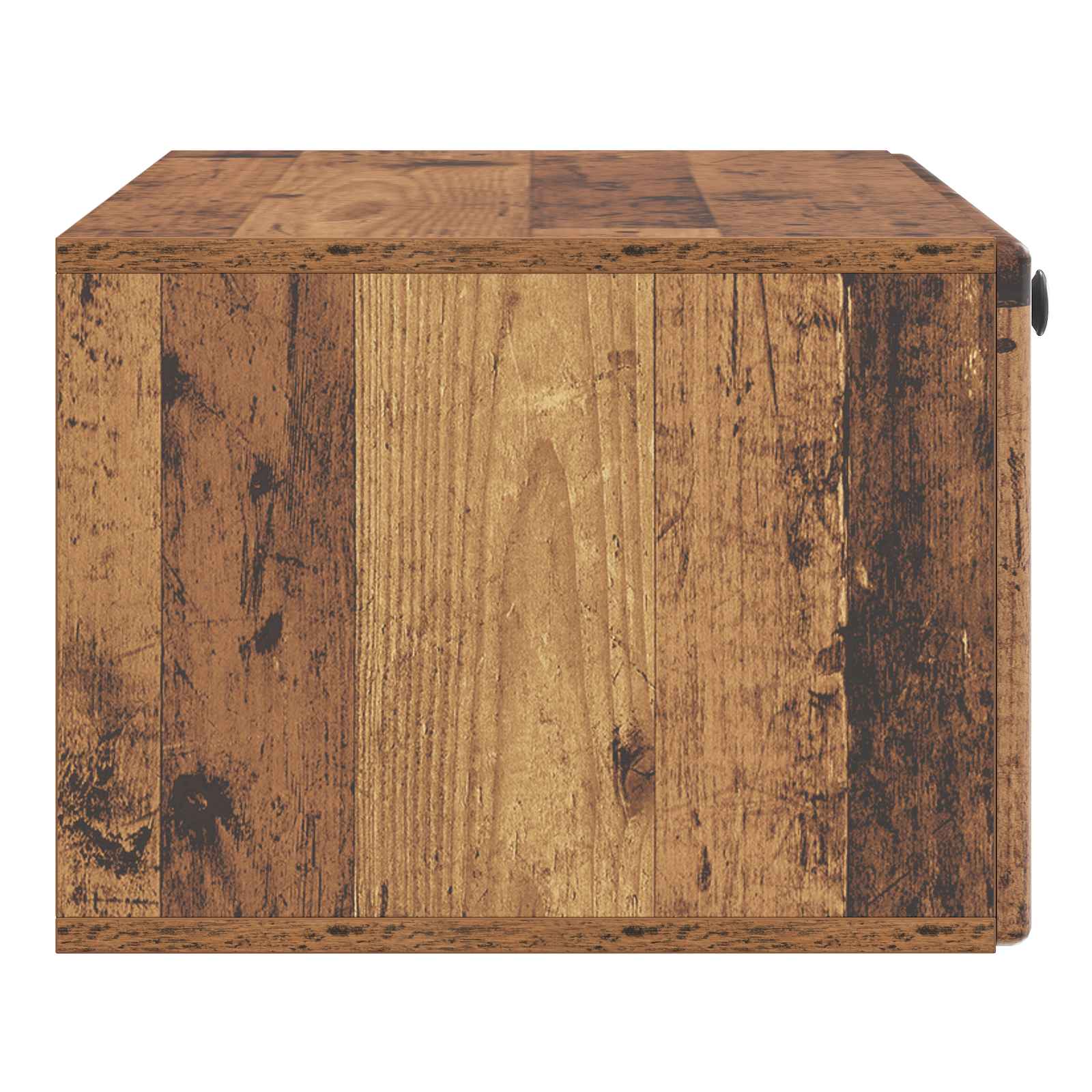 Nástěnná Tv Skříň 78,5 X 41 X 30 Cm Staré Dřevo