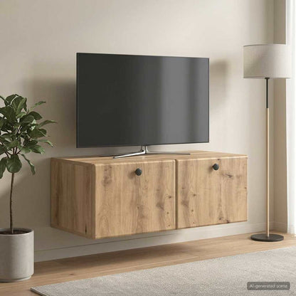 Nástěnná Tv Skříň 78,5 X 41 X 30 Cm Dub Artisan