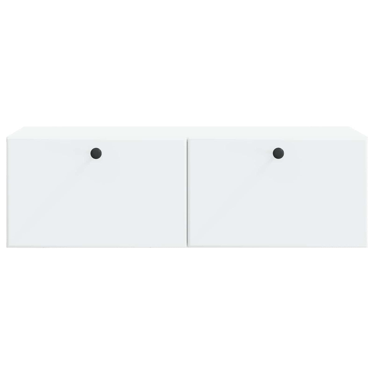 Nástěnná Tv Skříň 98 X 41 X 30 Cm Bílá Kompozitní Dřevo