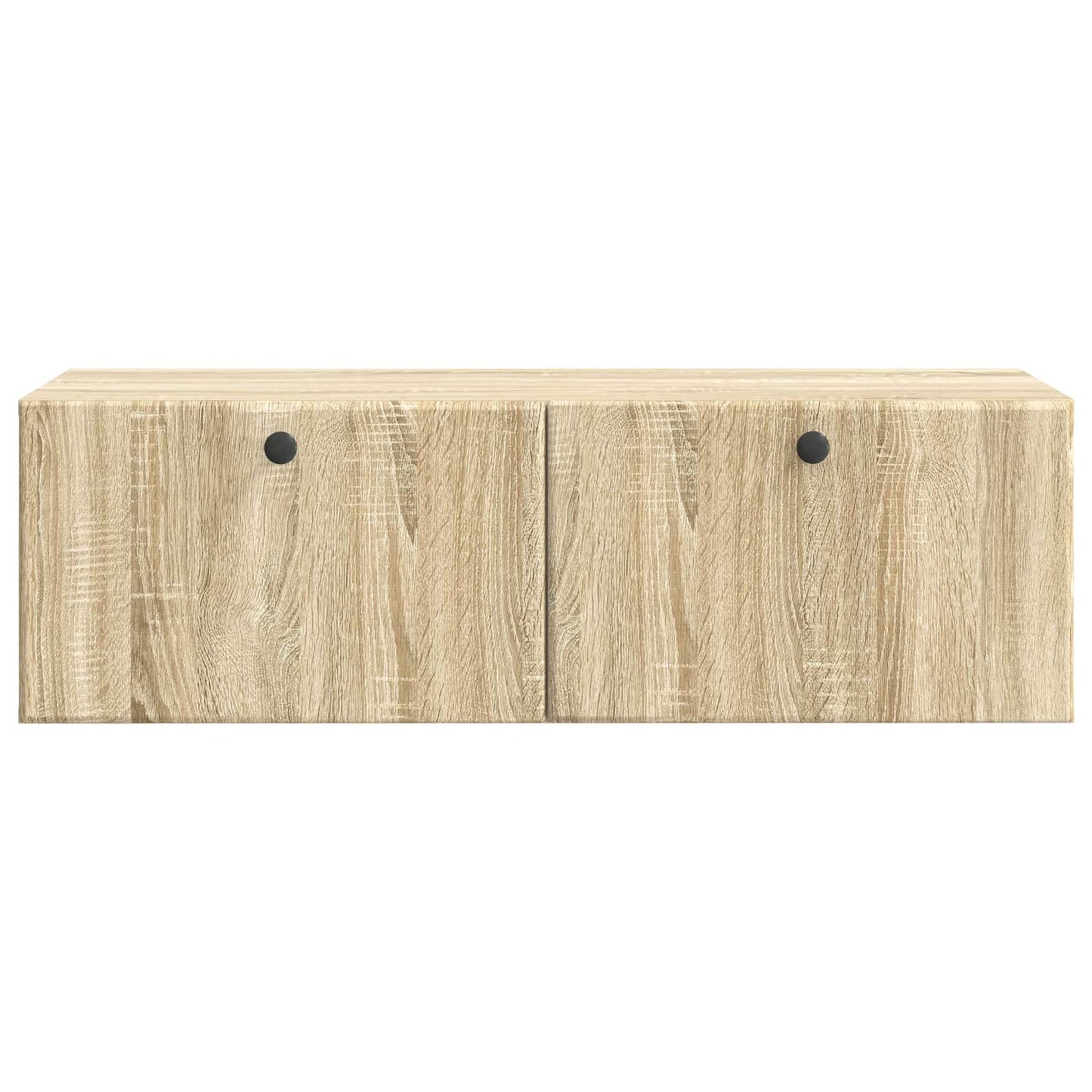 Nástěnná Tv Skříň 98 X 41 X 30 Cm Dub Sonoma Kompozitní Dřevo