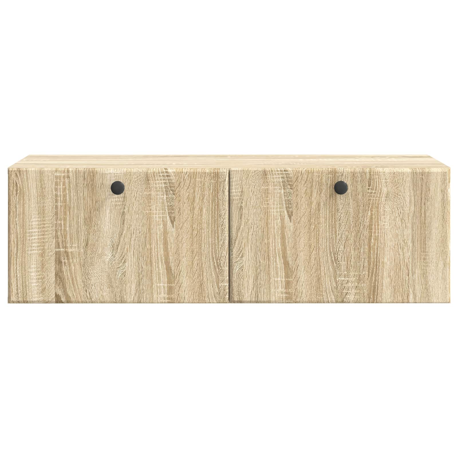 Nástěnná Tv Skříň 98 X 41 X 30 Cm Dub Sonoma Kompozitní Dřevo