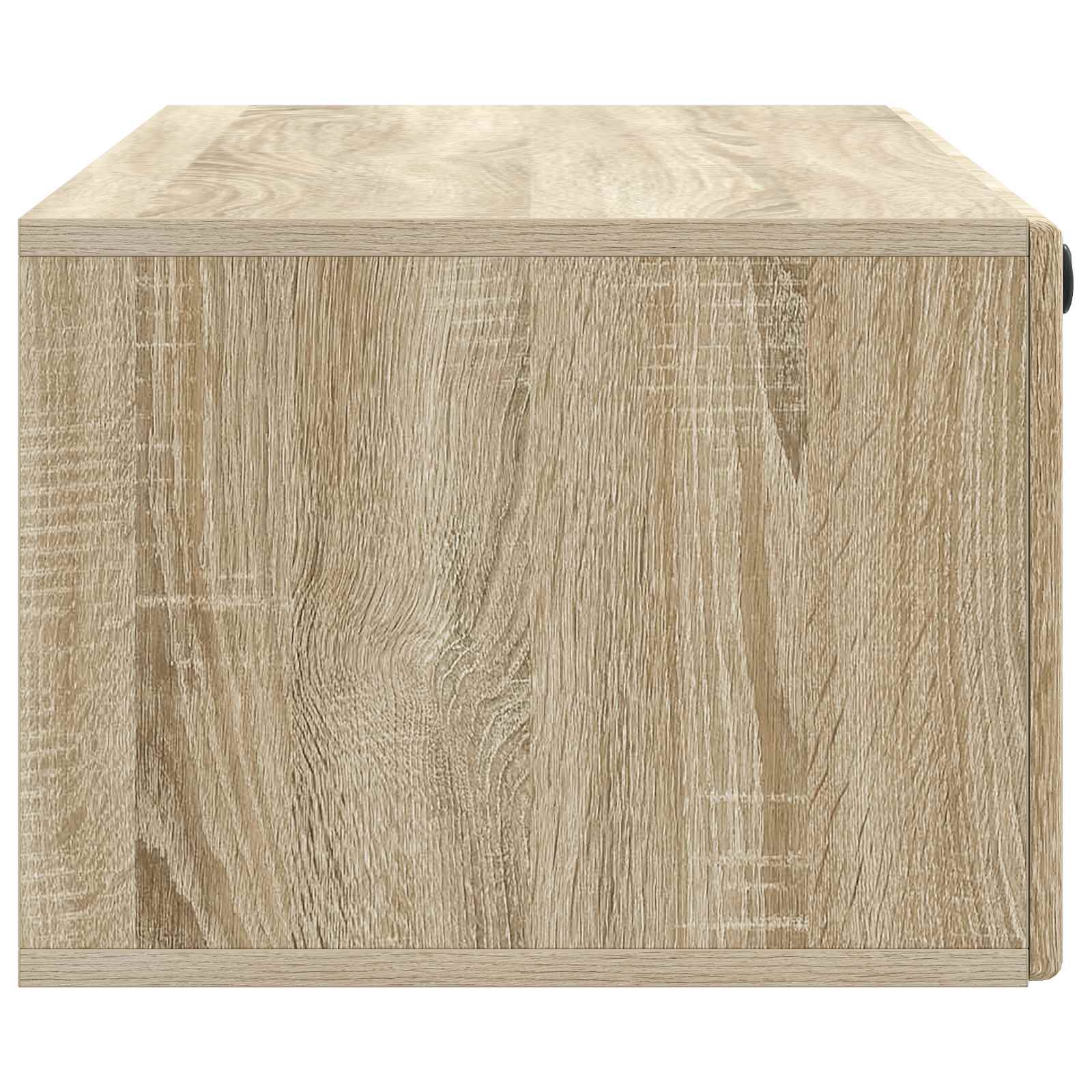 Nástěnná Tv Skříň 98 X 41 X 30 Cm Dub Sonoma Kompozitní Dřevo