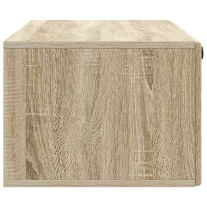 Nástěnná Tv Skříň 98 X 41 X 30 Cm Dub Sonoma Kompozitní Dřevo