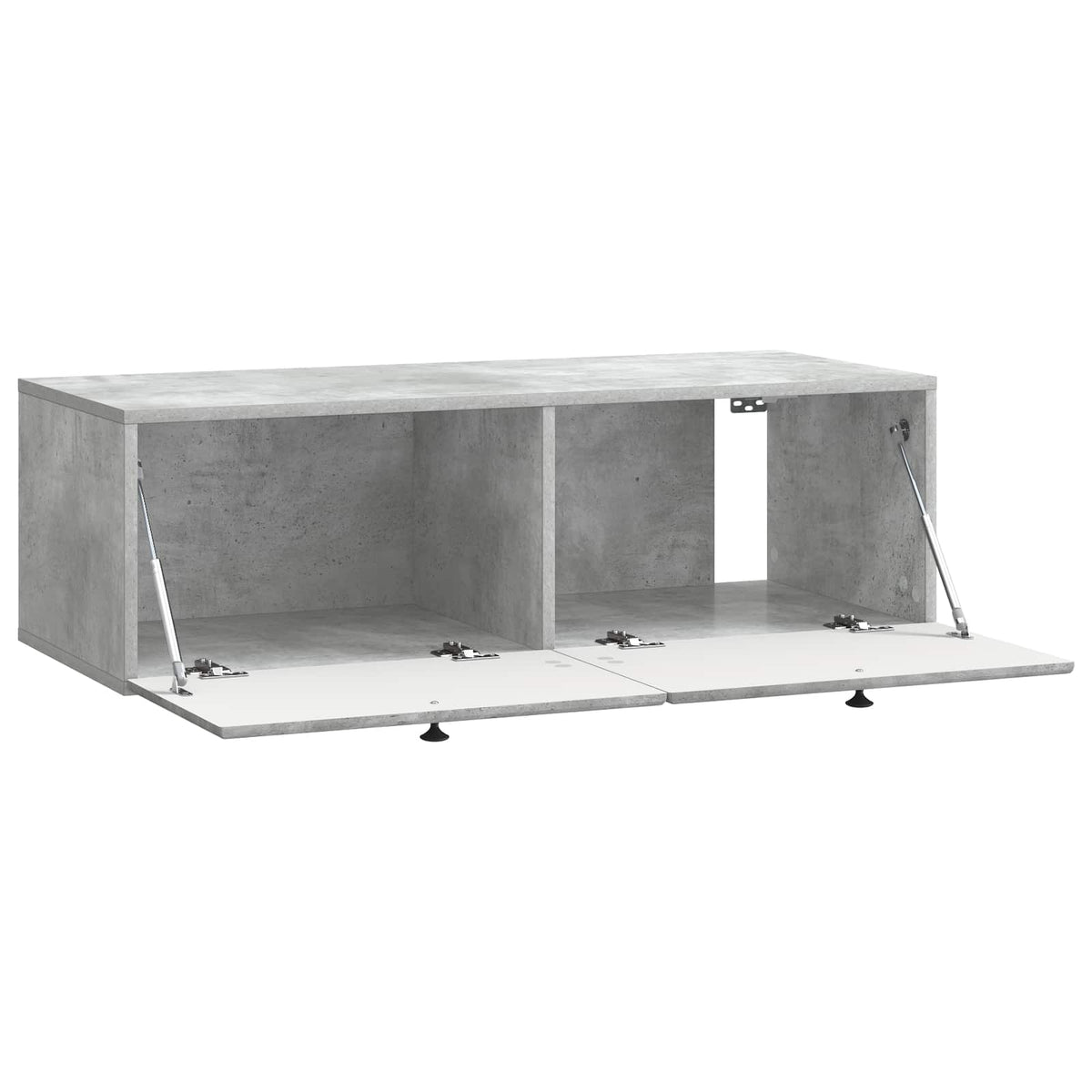 Nástěnná Tv Skříň 98 X 41 X 30 Cm Betonově Šedá