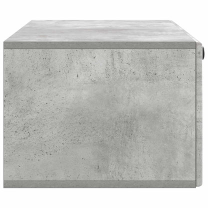 Nástěnná Tv Skříň 98 X 41 X 30 Cm Betonově Šedá