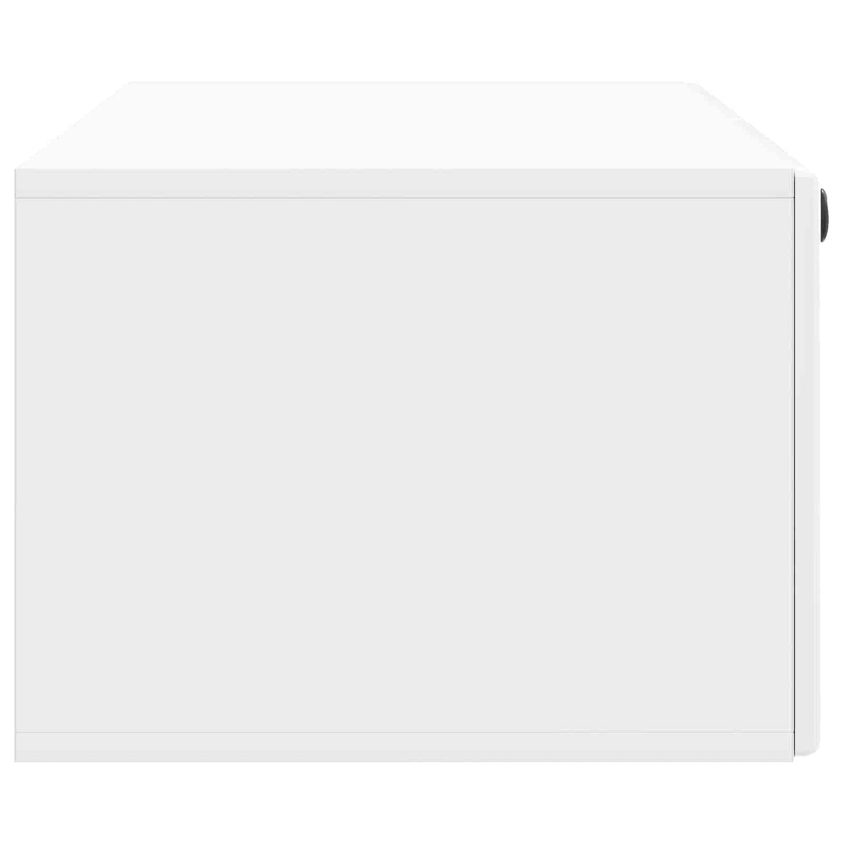 Nástěnná Tv Skříň 98 X 41 X 30 Cm Bílá S Vysokým Leskem