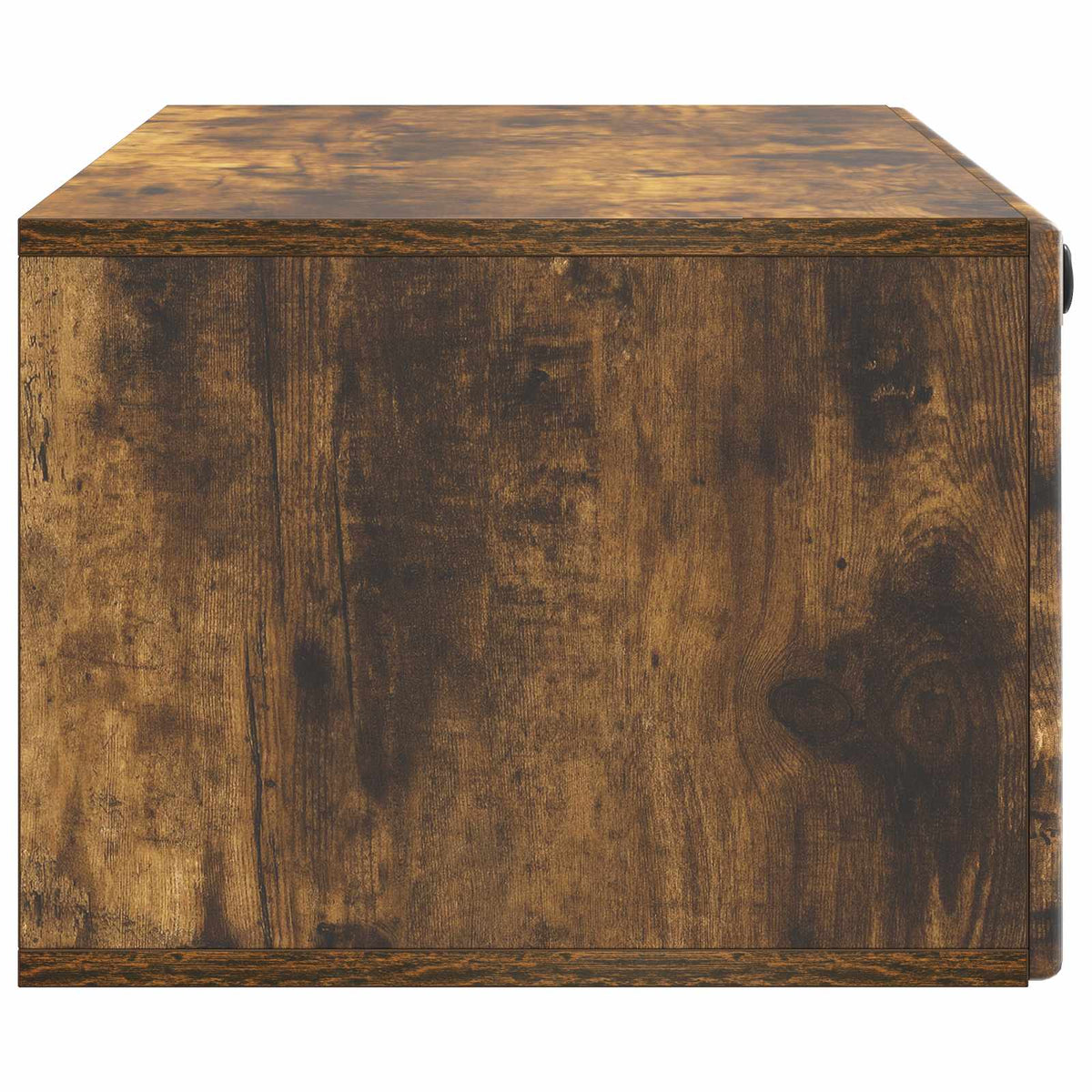 Nástěnná Tv Skříň 98 X 41 X 30 Cm Kouřový Dub Kompozitní Dřevo