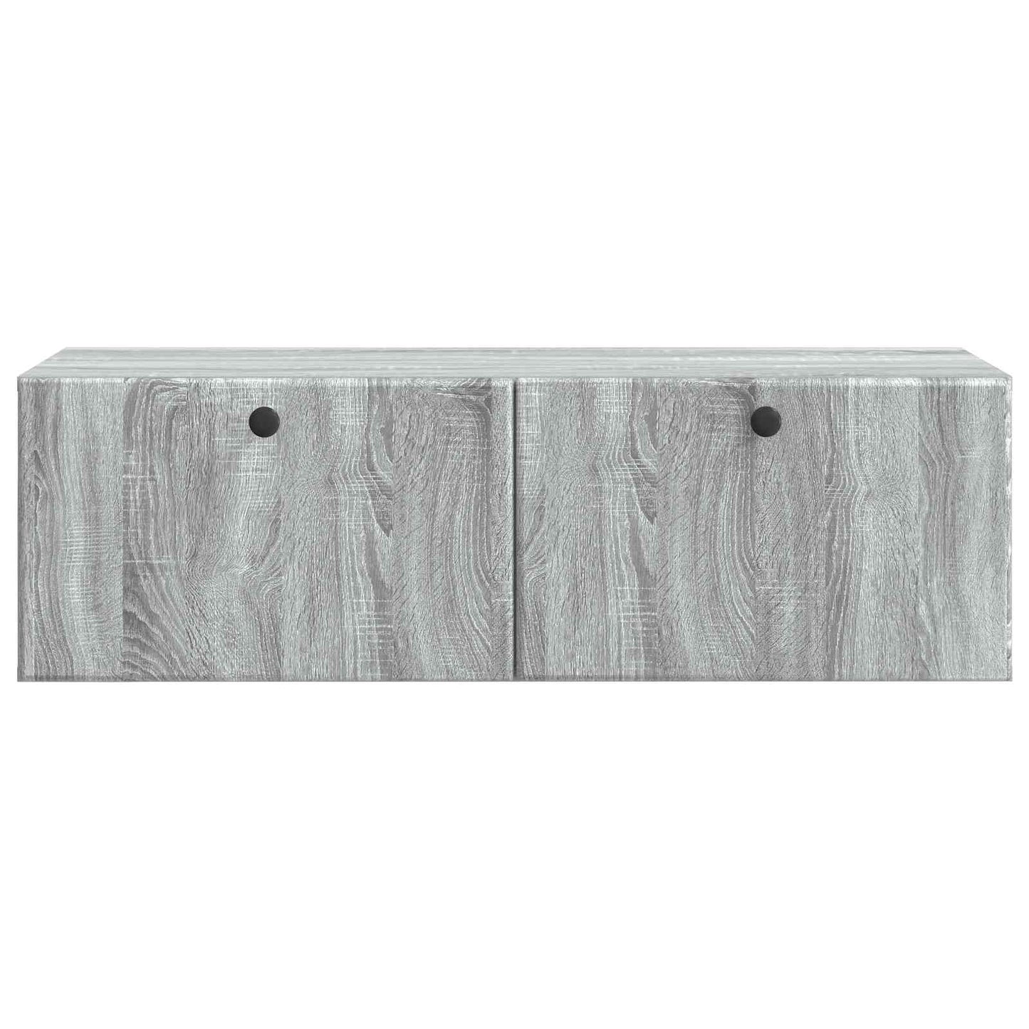 Nástěnná Tv Skříň 98 X 41 X 30 Cm Šedý Sonoma Kompozitní Dřevo