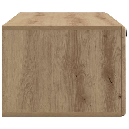 Nástěnná Tv Skříň 98 X 41 X 30 Cm Dub Artisan Kompozitní Dřevo