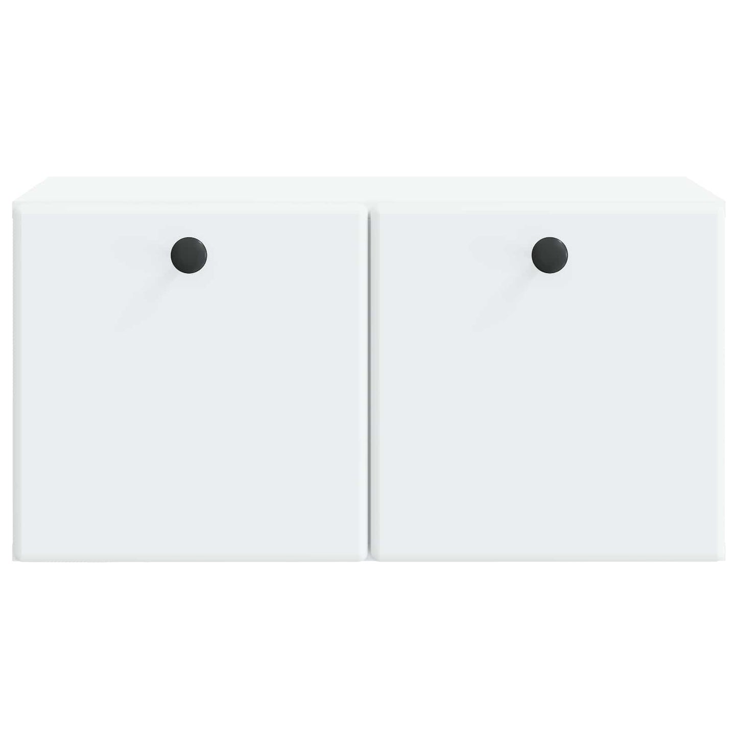 Nástěnná Tv Skříň 59,5 X 31 X 30 Cm Bílá Kompozitní Dřevo