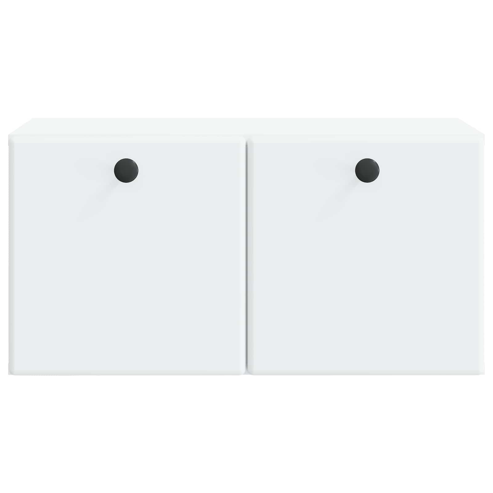 Nástěnná Tv Skříň 59,5 X 31 X 30 Cm Bílá Kompozitní Dřevo