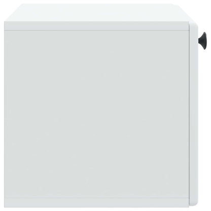 Nástěnná Tv Skříň 59,5 X 31 X 30 Cm Bílá Kompozitní Dřevo