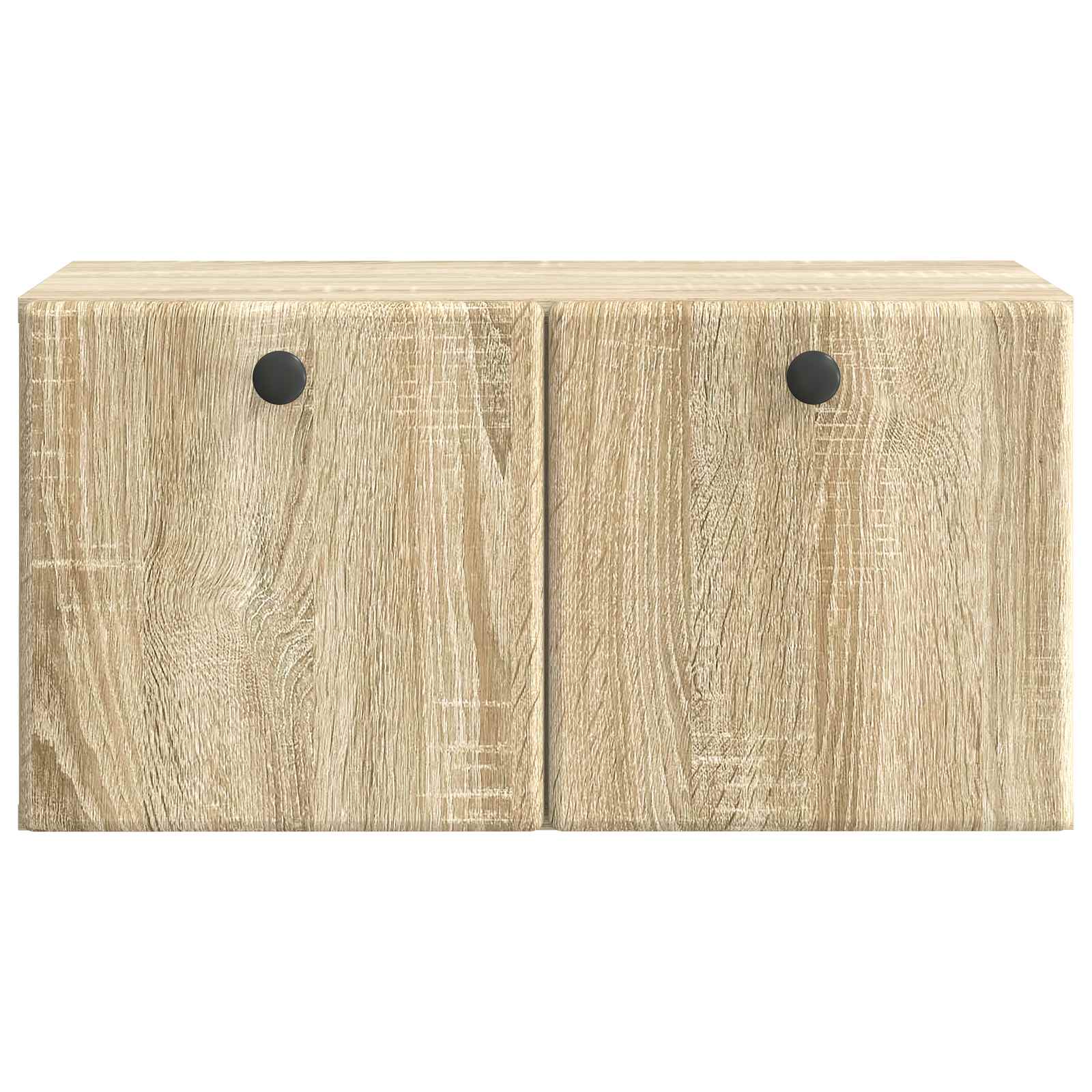 Nástěnná Tv Skříň 59,5 X 31 X 30 Cm Dub Sonoma Kompozitní Dřevo