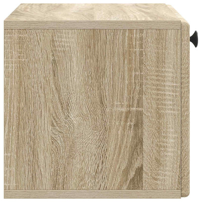Nástěnná Tv Skříň 59,5 X 31 X 30 Cm Dub Sonoma Kompozitní Dřevo
