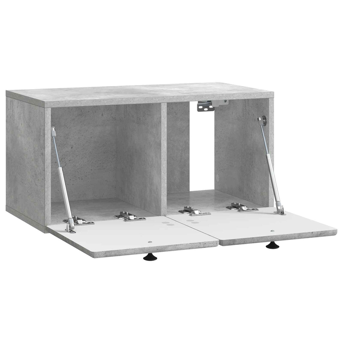 Nástěnná Tv Skříň 59,5 X 31 X 30 Cm Betonově Šedá